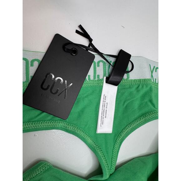 City Chic / CCX Cotton Thong - Green Mint - Plus Sizes 18 & 20 - NWT - Picture 6 of 9
